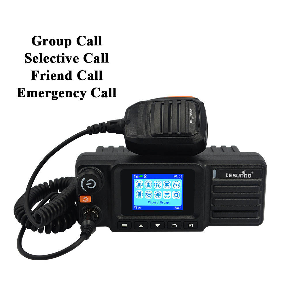 4G GPS Fleet Mobile 2 Way Radio With Sim Card TM-990